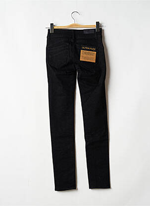 Jeans coupe slim slim taille haute noir DDP femme