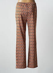 Pantalon droit orange COMPAÑIA FANTASTICA pour femme seconde vue