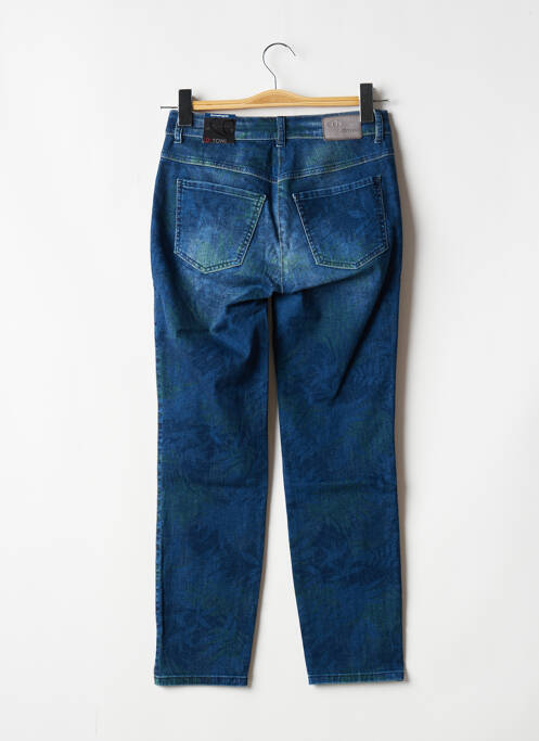 Jeans coupe slim slim taille normale bleu TONI femme
