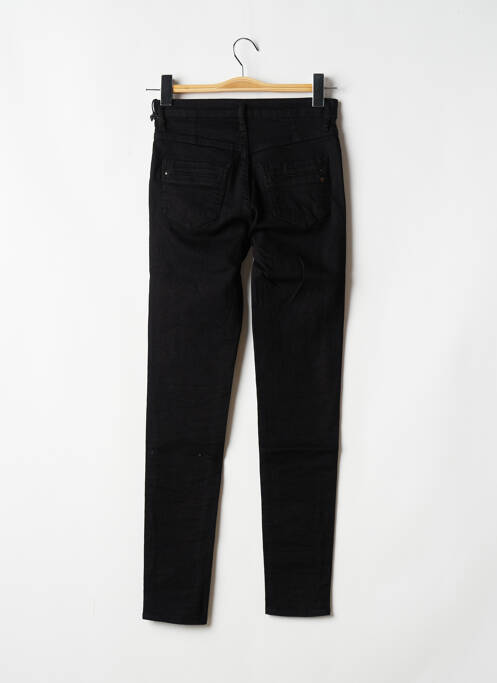 Jeans coupe slim slim taille haute noir DDP femme