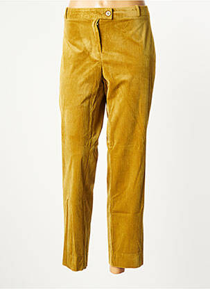 Pantalon 7/8 jaune HIPPOCAMPE pour femme