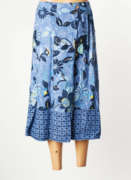 Jupe longue taille haute bleu WHITE STUFF femme