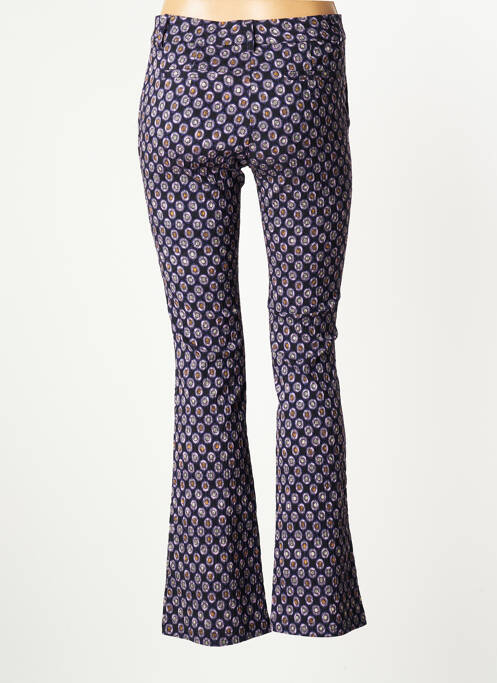 Pantalon flare violet SEE THE MOON pour femme