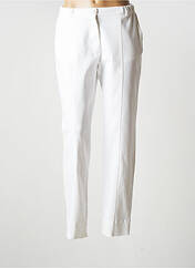 Pantalon droit blanc ALEMBIKA pour femme seconde vue