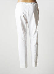 Pantalon droit blanc ALEMBIKA pour femme seconde vue