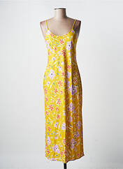 Robe mi-longue jaune BCBGENERATION pour femme seconde vue