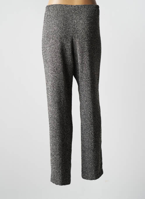 Pantalon droit gris FRANCK ANNA femme