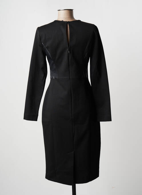Robe mi-longue noir BCBGMAXAZRIA pour femme