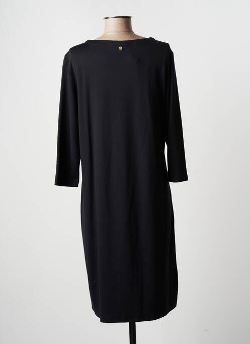 Robe mi-longue noir THALASSA pour femme