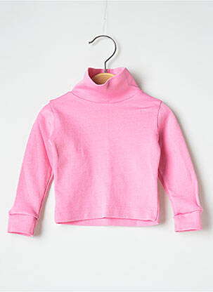 Sous-pull rose BAMBINO pour fille
