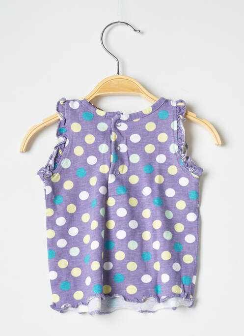 Débardeur violet GRAIN DE BLÉ pour fille