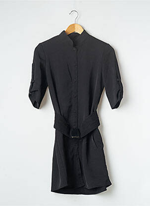 Robe courte noir MANGO pour femme