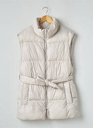 Doudoune poches sans capuche beige H&M femme