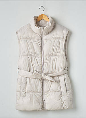 Doudoune poches sans capuche beige H&M femme