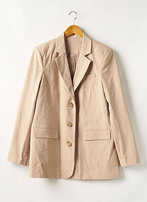 Blazer fausses poches beige NA-KD femme