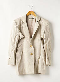 Blazer manches longues beige BASTA femme