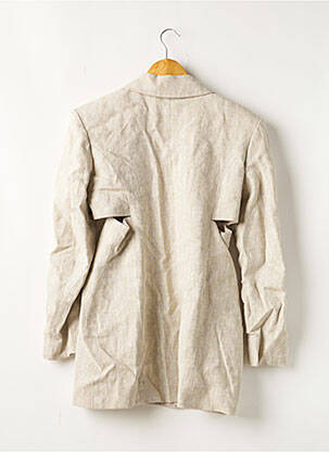 Blazer manches longues beige BASTA femme