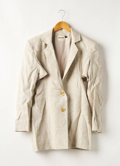Blazer manches longues beige BASTA femme