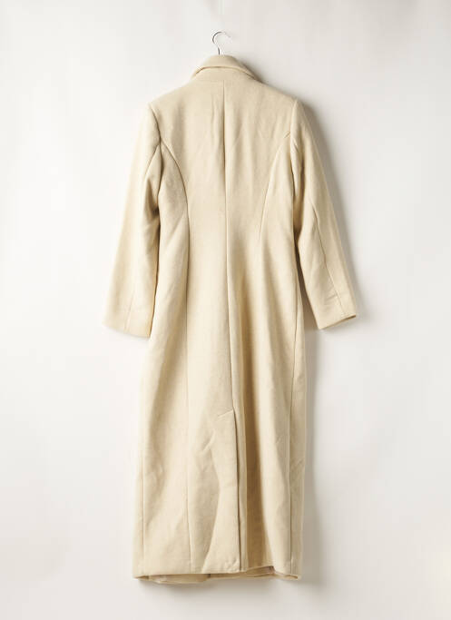 Manteau long beige NA-KD femme
