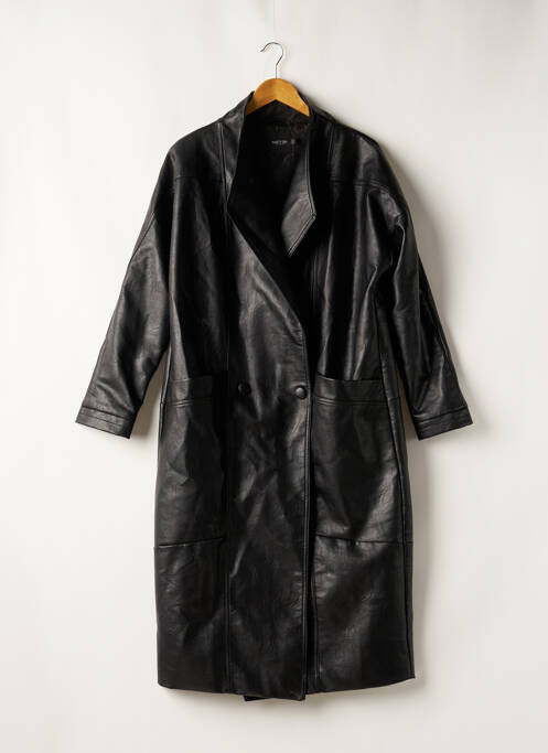 Manteau long noir NASTY GAL pour femme