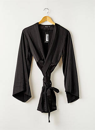 Robe courte manches longues manches longues noir NASTY GAL femme
