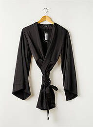 Robe courte manches longues manches longues noir NASTY GAL femme