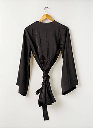 Robe courte manches longues manches longues noir NASTY GAL femme