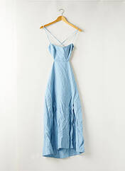 Robe longue bleu ENDLESS ROOTS pour femme seconde vue