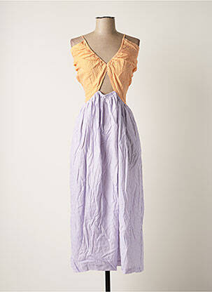 Robe longue violet TACH CLOTHING pour femme