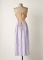 Robe longue violet TACH CLOTHING pour femme seconde vue