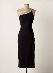 Robe mi-longue noir THEALMOND pour femme seconde vue