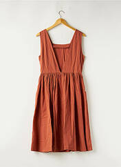 Robe mi-longue orange MOLLY BRACKEN pour femme seconde vue