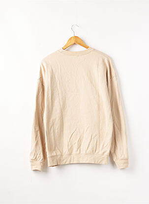 Sweat-shirt  manches longues beige BOOHOO femme