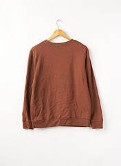 Sweat-shirt marron ANNAJULS pour femme seconde vue