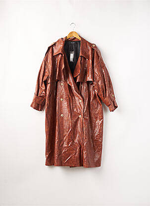 Trench poches sans capuche marron NASTY GAL femme