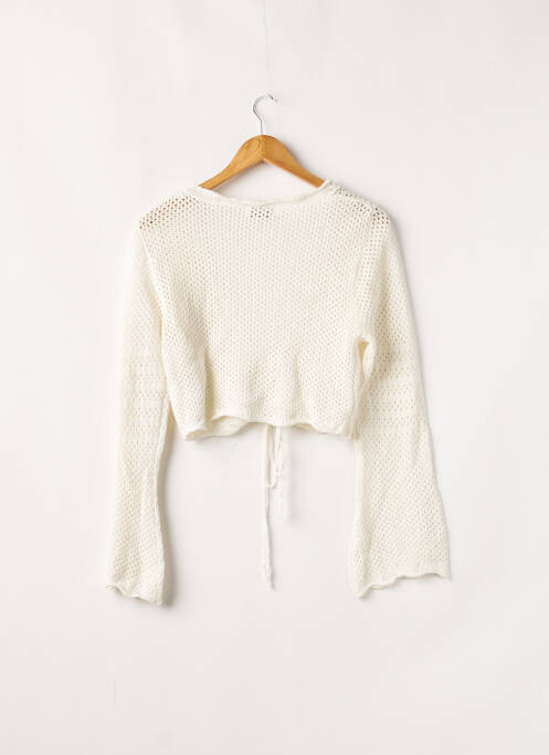 Gilet manches longues beige MOLLY BRACKEN pour femme