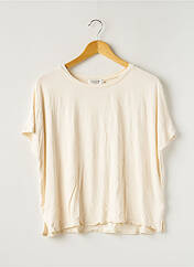T-shirt beige MOLLY BRACKEN pour femme seconde vue