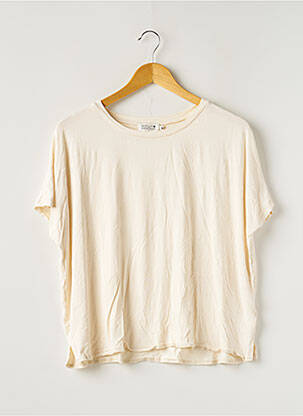 T-shirt beige MOLLY BRACKEN pour femme