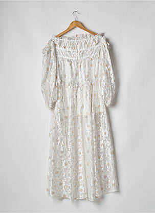 Tunique manches longues coupe asymétrique blanc FOR LOVE & LEMONS femme