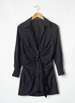 Robe courte manches longues manches longues noir NASTY GAL femme