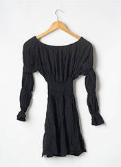 Robe courte noir MARYNE pour femme seconde vue