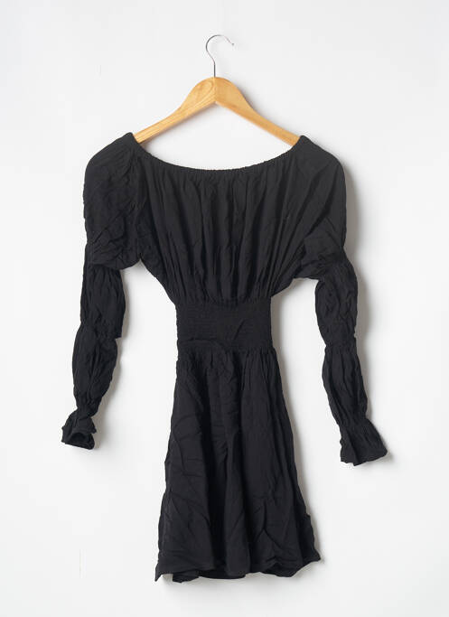 Robe courte noir MARYNE pour femme