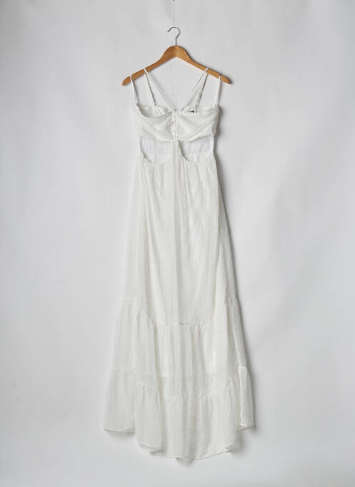 Robe longue blanc BOOHOO pour femme