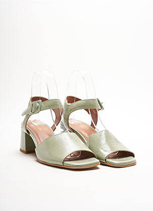 Sandales/Nu pieds vert MELLOW YELLOW pour femme
