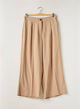 Pantalon 7/8 taille haute taille haute beige TOMMY HILFIGER femme