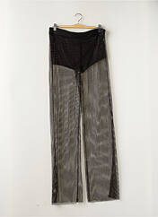 Pantalon large noir PULL & BEAR pour femme seconde vue