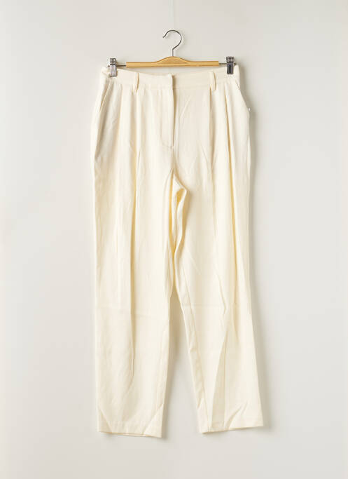 Pantalon droit beige NA-KD pour femme