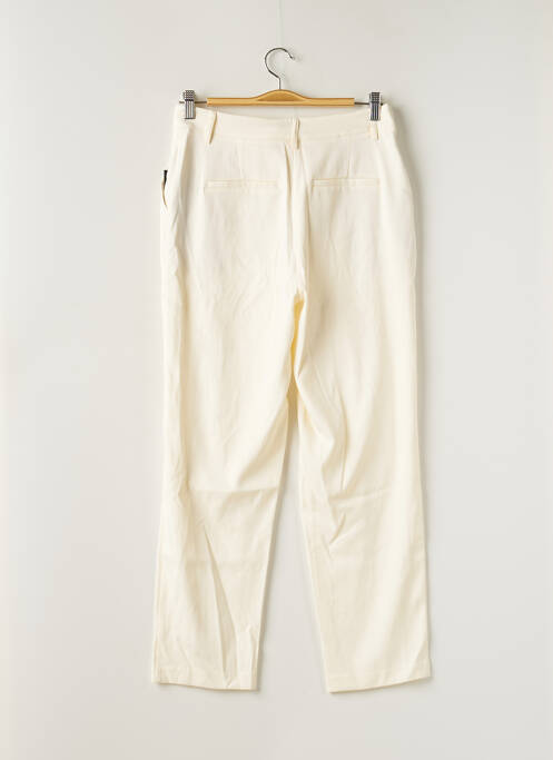 Pantalon droit beige NA-KD pour femme