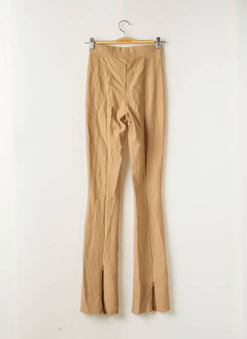 Pantalon flare beige ZARA pour femme
