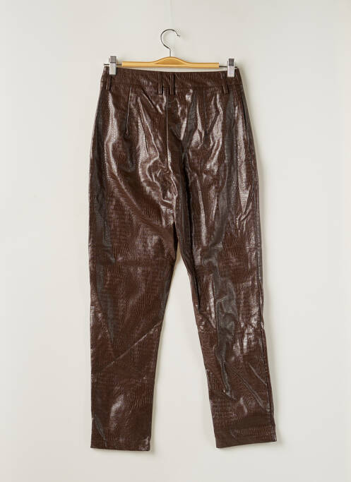 Pantalon slim marron NASTY GAL pour femme